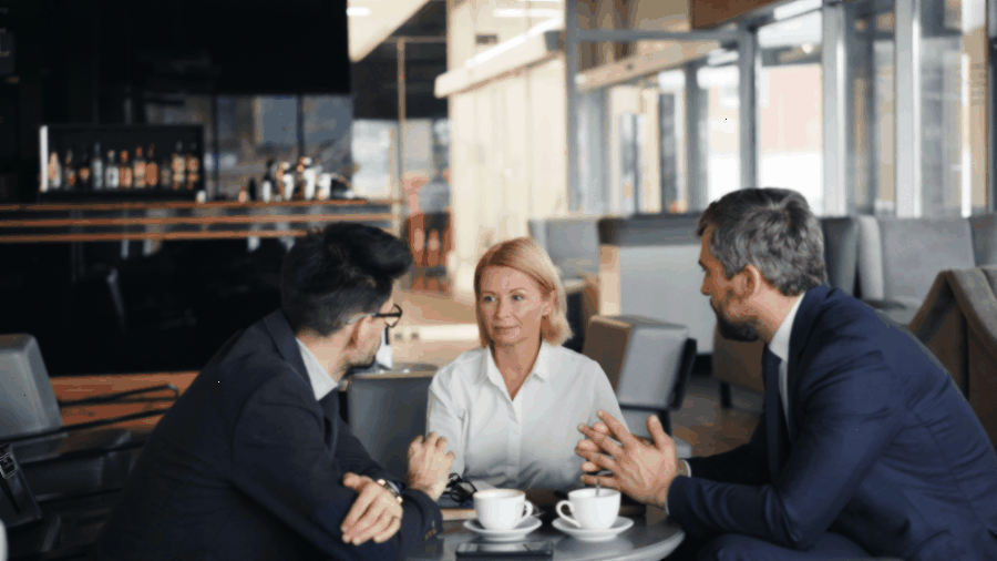 Team planning next steps for Cinematic Wedding & Event Videography Studio